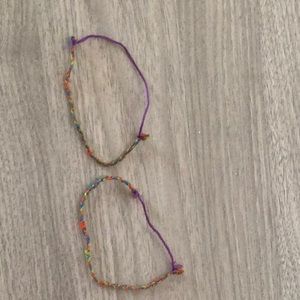 Cute, homemade best friend bracelet